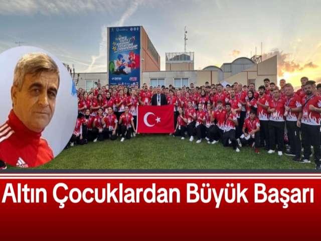 Altın Çocuklardan Büyük Başarı