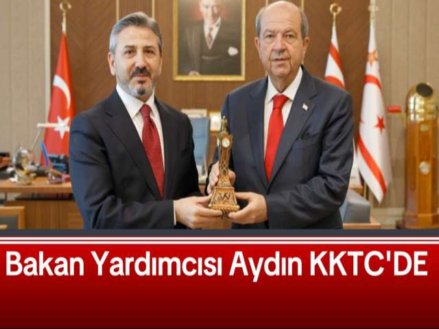 Bakan Yardımcısı Aydın KKTC'DE