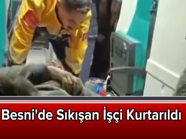 Besni'de İş Kazası