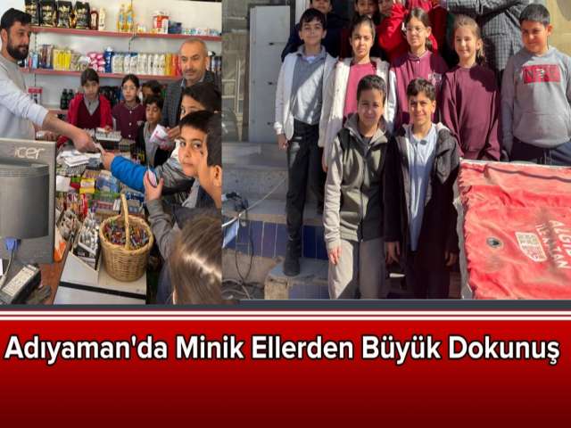 Sinem Defterine Minik Eller Dokundu