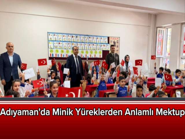 Minik Yüreklerden Anlamlı Mektup