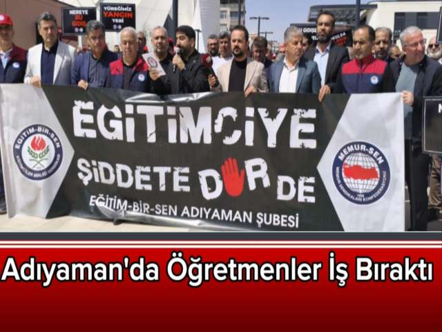 Eğitimciler İş Bıraktı