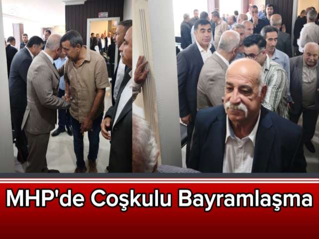 MHP'de Coşkulu Bayramlaşma