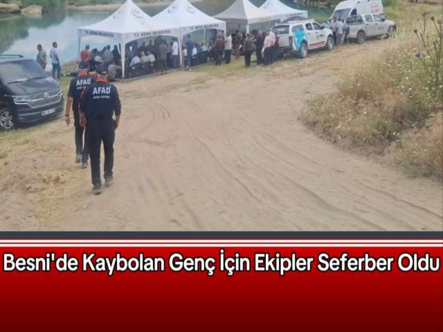 Kayıp Genci Arama Çalışmaları Sürüyor