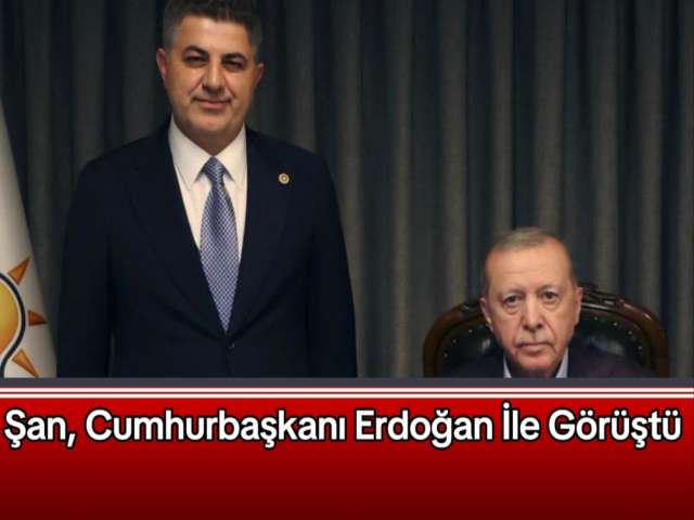 Şan, Cumhurbaşkanı Erdoğan ile Görüştü