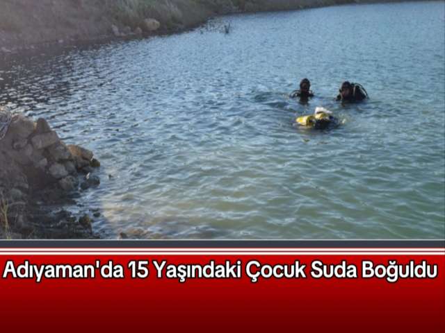 Suda Boğulan Çocuk Hayatını Kaybetti