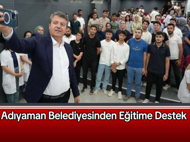 Belediyeden Eğitime Destek