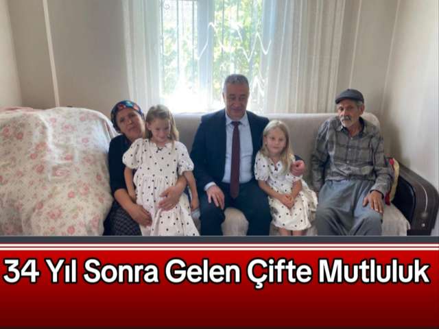 34 Yıl Sonra Gelen Çifte Mutluluk