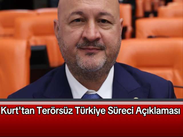 Kurt'tan Terörsüz Türkiye Süreci Açıklaması