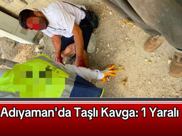 Sokakta Kavga: 1 Yaralı